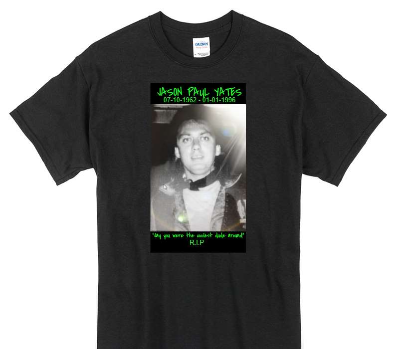 Custom Gildan 100% Cotton Black T-Shirt