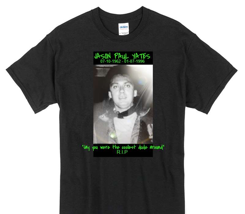 Custom Gildan 100% Cotton Black T-Shirt