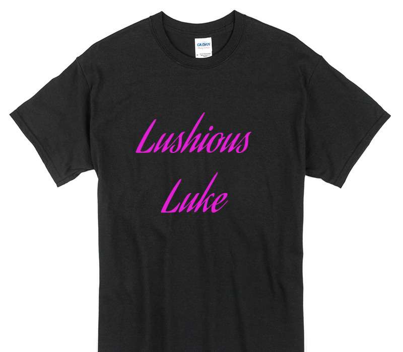 Custom Gildan 100% Cotton Black T-Shirt