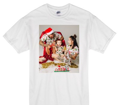 Custom Gildan 100% Cotton White T-Shirt