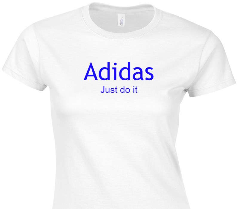Custom Womens Soft Style 100% Cotton White T-Shirt