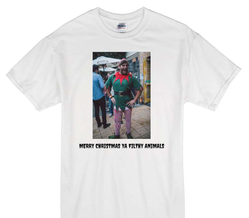 Custom Gildan 100% Cotton White T-Shirt