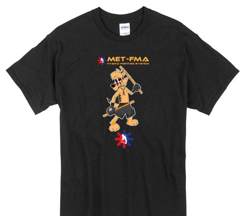 Custom Gildan 100% Cotton Black T-Shirt