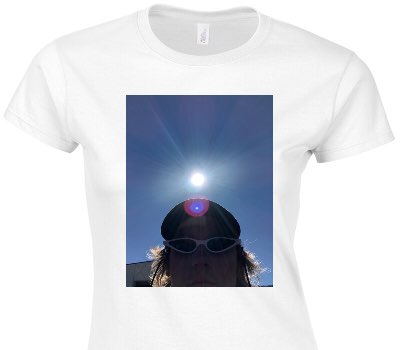 Custom Womens Soft Style 100% Cotton White T-Shirt