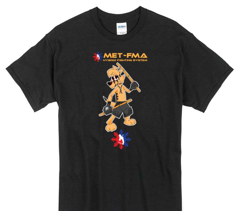 Custom Gildan 100% Cotton Black T-Shirt