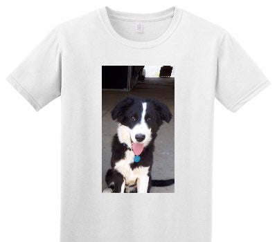 Custom Adult Soft Style 100% Cotton White T-Shirt