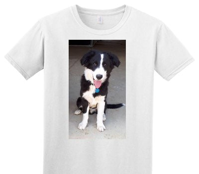 Custom Adult Soft Style 100% Cotton White T-Shirt