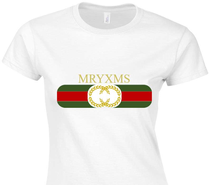 Custom Womens Soft Style 100% Cotton White T-Shirt
