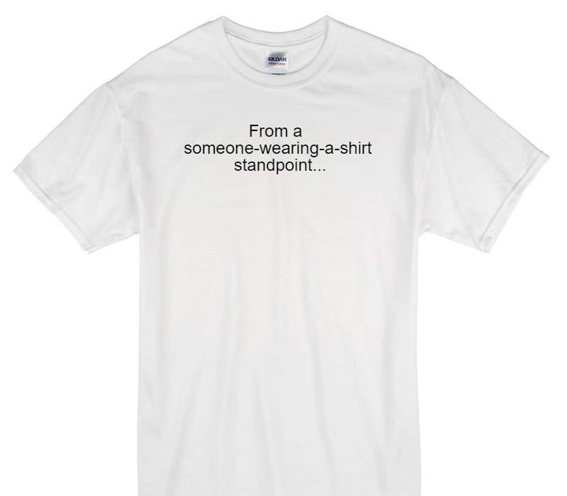 Custom Gildan 100% Cotton White T-Shirt