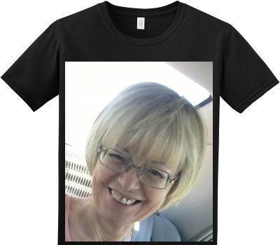 Custom Adult Soft Style 100% Cotton Black T-Shirt