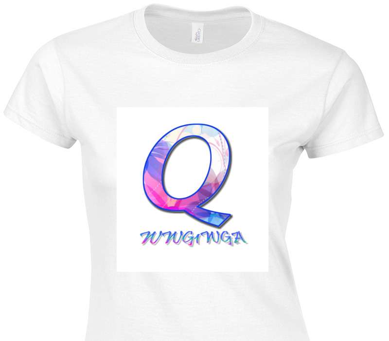Custom Womens Soft Style 100% Cotton White T-Shirt