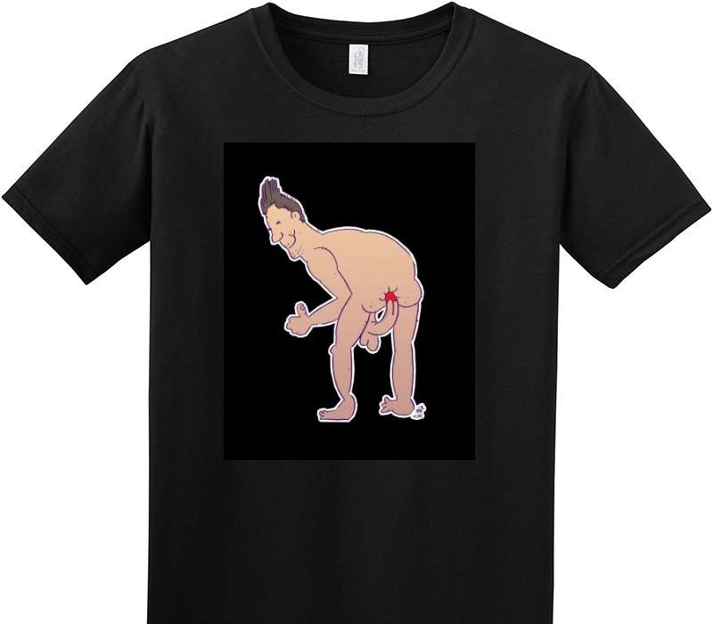 Custom Adult Soft Style 100% Cotton Black T-Shirt