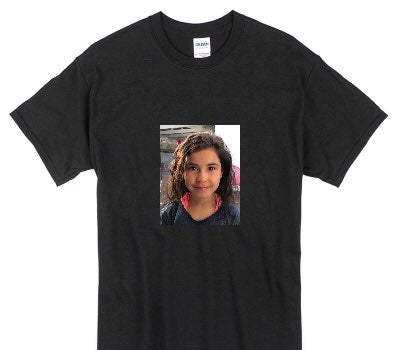 Custom Gildan 100% Cotton Black T-Shirt