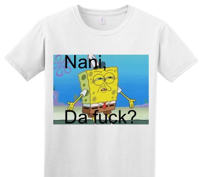 Custom Adult Soft Style 100% Cotton White T-Shirt