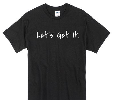 Custom Gildan 100% Cotton Black T-Shirt