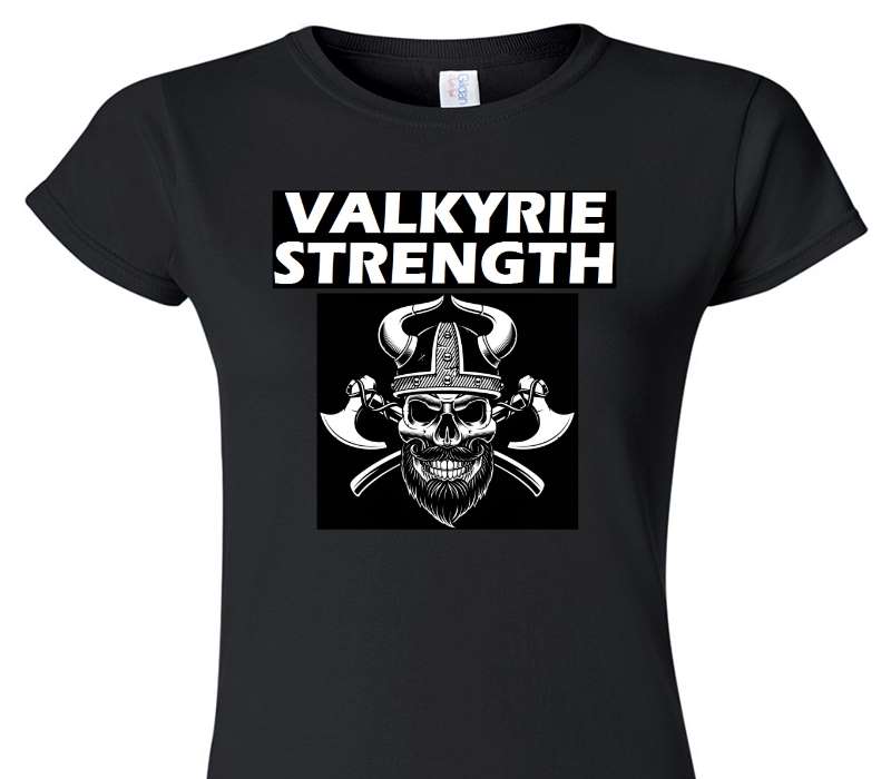 Custom Womens Soft Style 100% Cotton Black T-Shirt