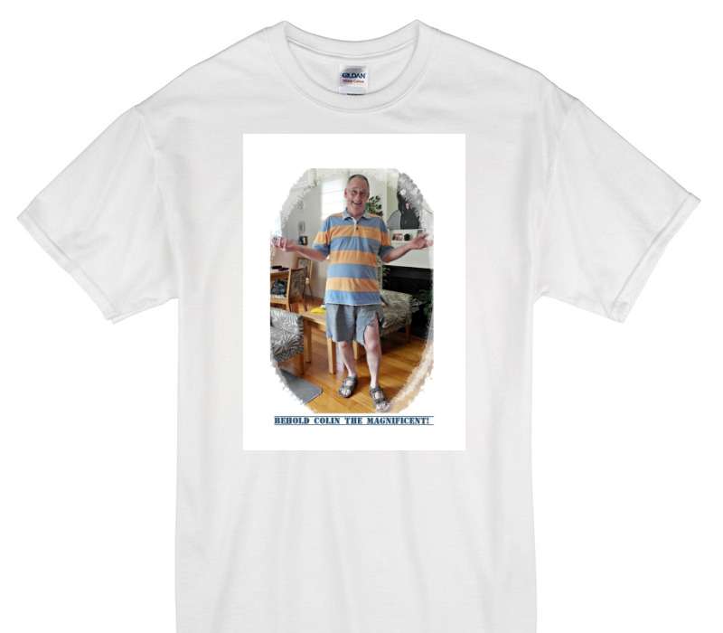 Custom Gildan 100% Cotton White T-Shirt