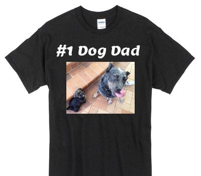 Custom Gildan 100% Cotton Black T-Shirt