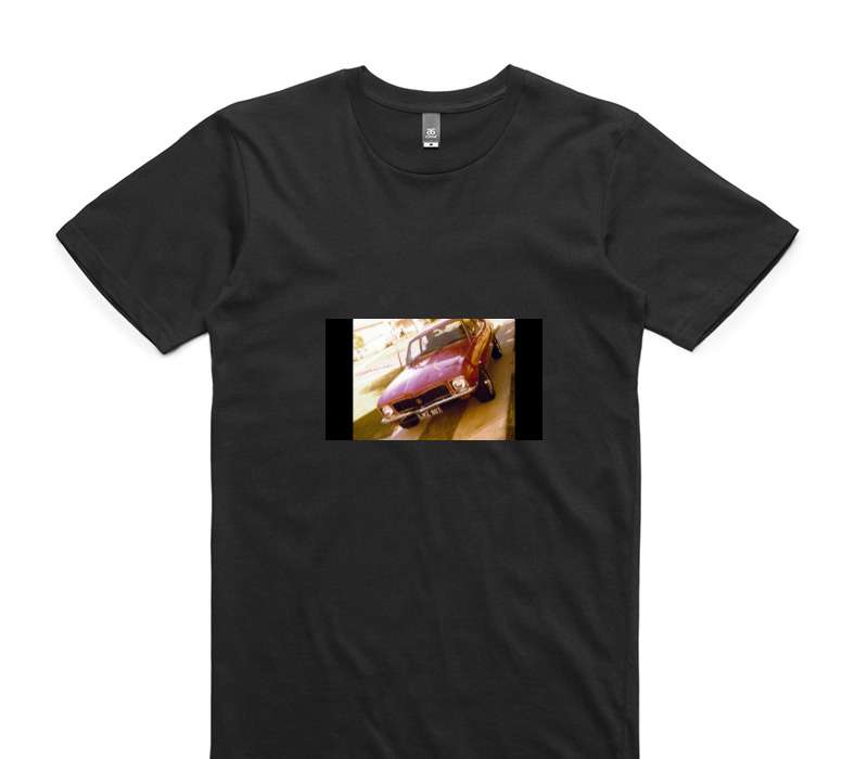 Custom AS Colour 100% Cotton Black T-Shirt