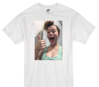 Custom Gildan 100% Cotton White T-Shirt