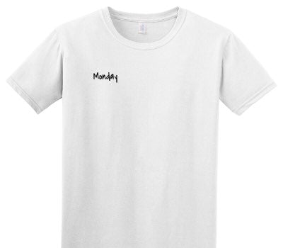 Custom Adult Soft Style 100% Cotton White T-Shirt