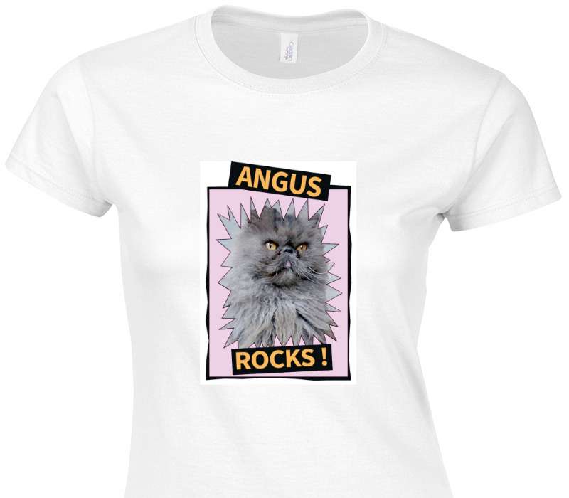 Custom Womens Soft Style 100% Cotton White T-Shirt