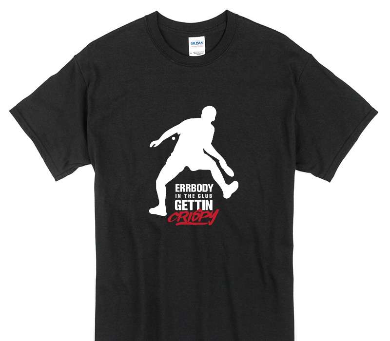Custom Gildan 100% Cotton Black T-Shirt
