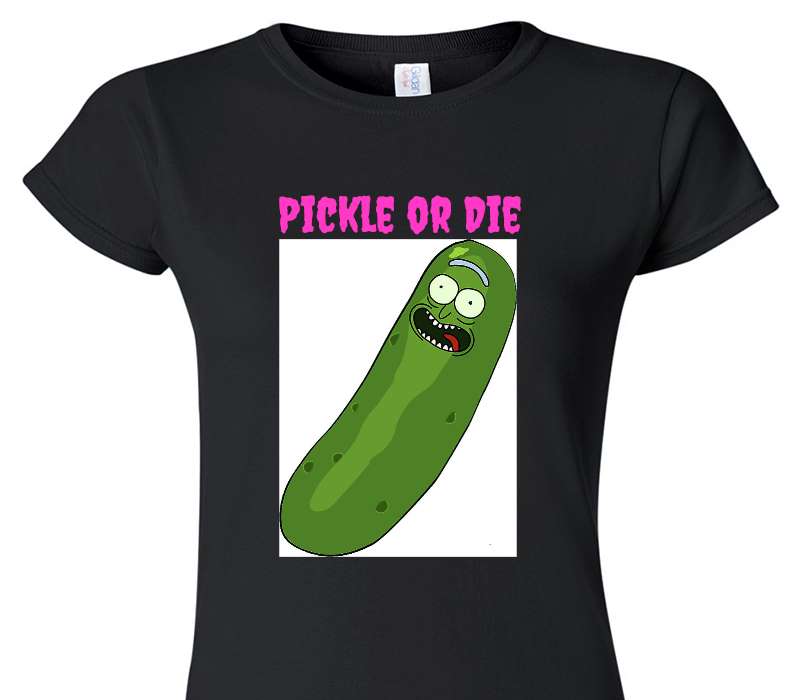 Custom Womens Soft Style 100% Cotton Black T-Shirt