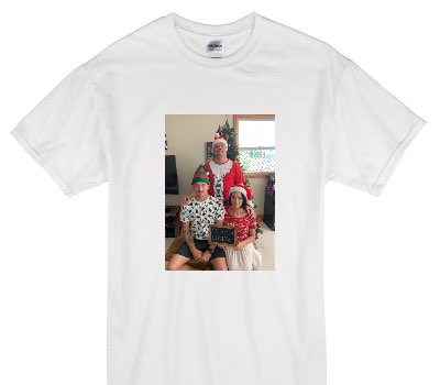 Custom Gildan 100% Cotton White T-Shirt