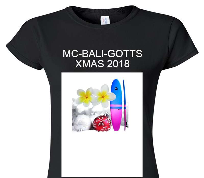 Custom Womens Soft Style 100% Cotton Black T-Shirt