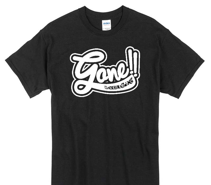 Custom Gildan 100% Cotton Black T-Shirt