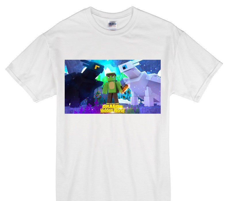 Custom Gildan 100% Cotton White T-Shirt
