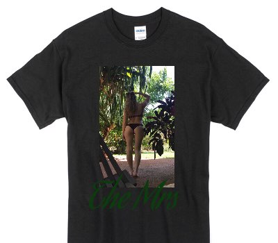 Custom Gildan 100% Cotton Black T-Shirt