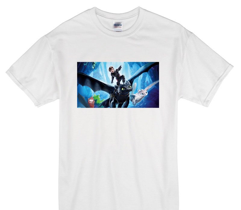 Custom Gildan 100% Cotton White T-Shirt