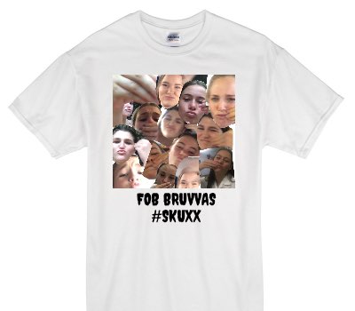 Custom Gildan 100% Cotton White T-Shirt