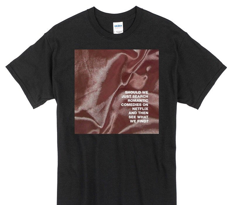 Custom Gildan 100% Cotton Black T-Shirt
