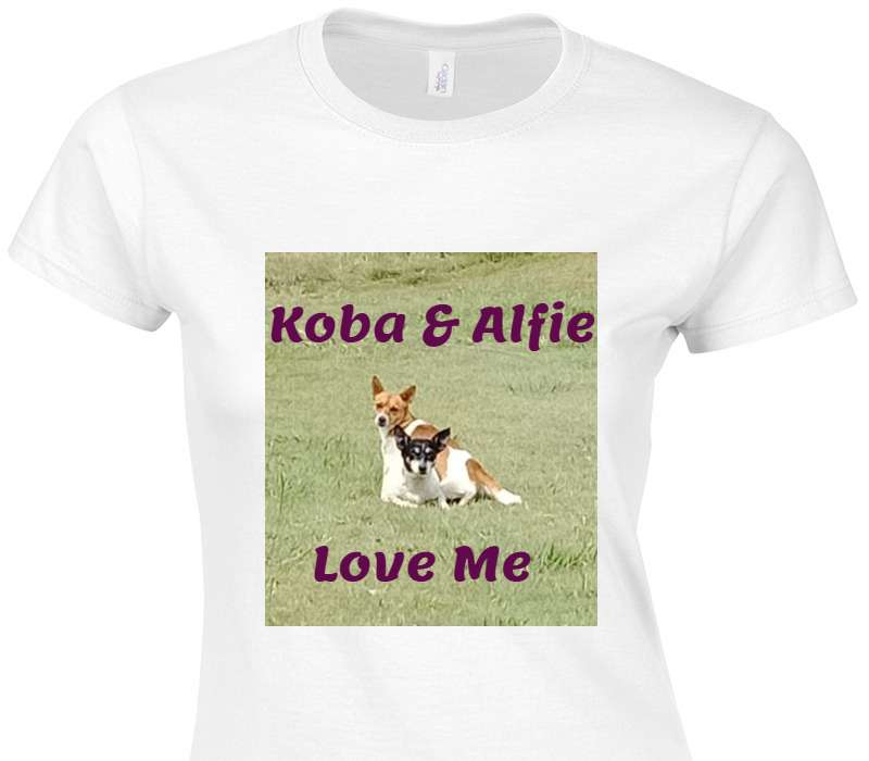 Custom Womens Soft Style 100% Cotton White T-Shirt