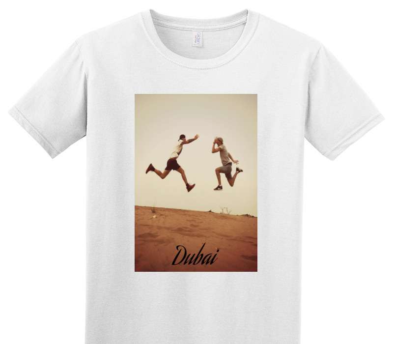 Custom Adult Soft Style 100% Cotton White T-Shirt