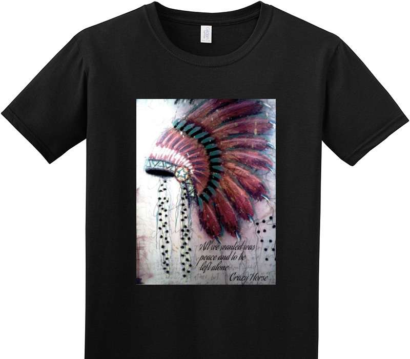 Custom Adult Soft Style 100% Cotton Black T-Shirt