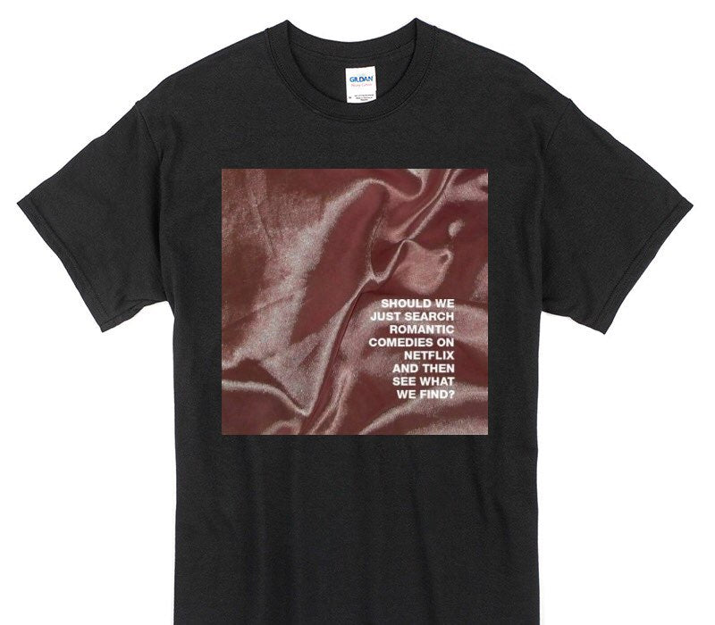 Custom Gildan 100% Cotton Black T-Shirt