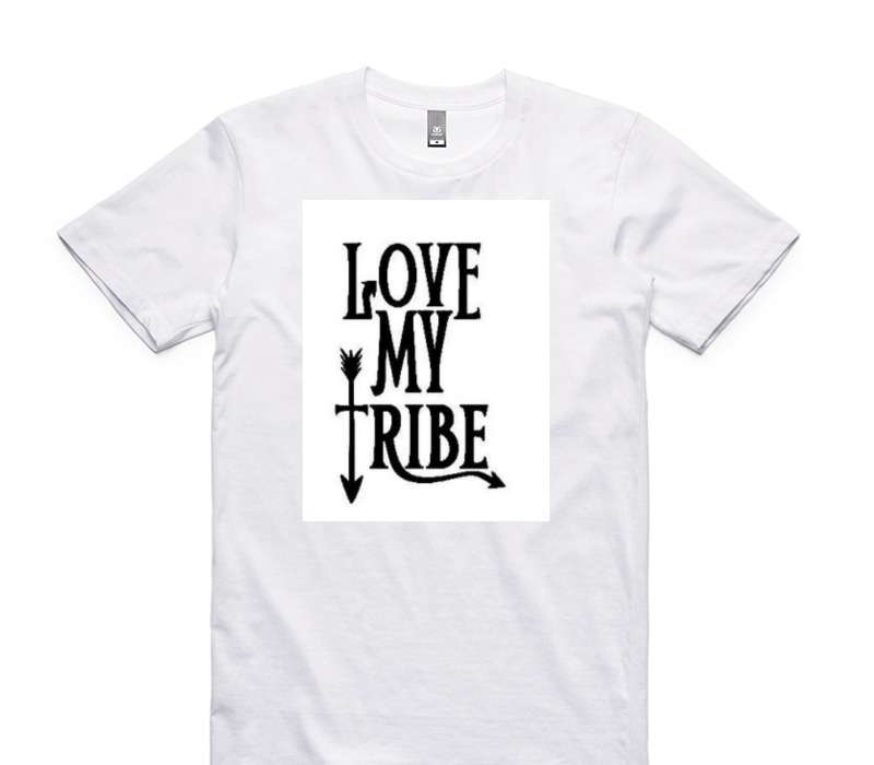 Custom AS Colour 100% Cotton White T-Shirt