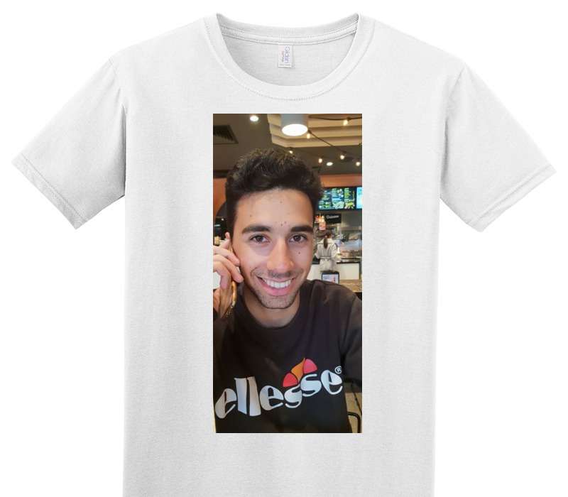 Custom Adult Soft Style 100% Cotton White T-Shirt