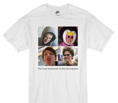 Custom Gildan 100% Cotton White T-Shirt