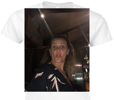 Custom Womens Soft Style 100% Cotton White T-Shirt