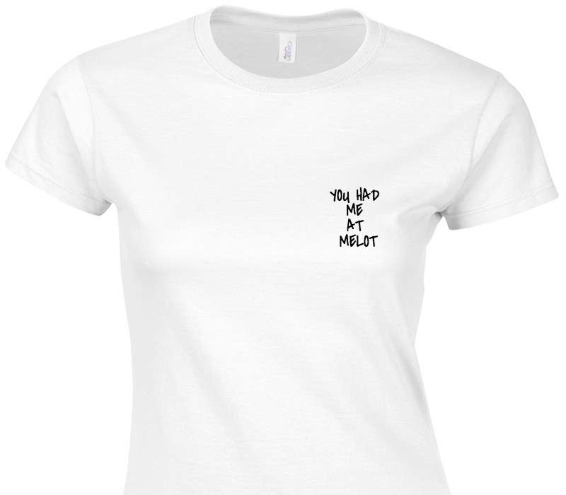 Custom Womens Soft Style 100% Cotton White T-Shirt