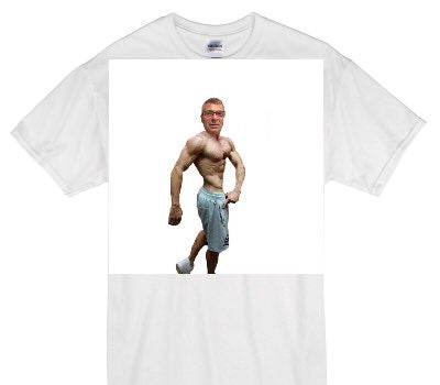 Custom Gildan 100% Cotton White T-Shirt