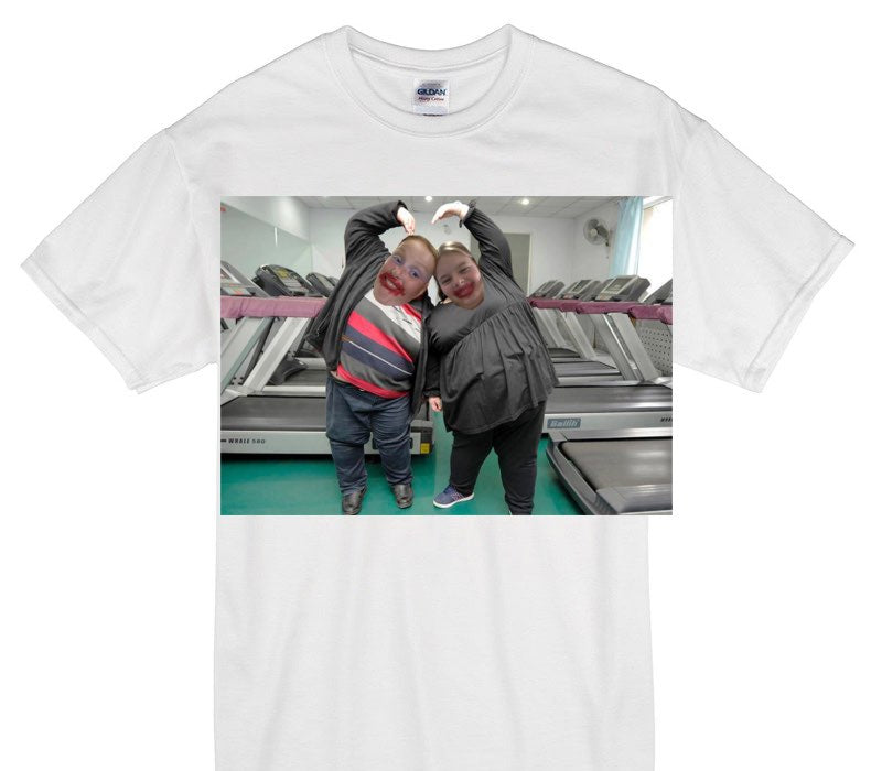 Custom Gildan 100% Cotton White T-Shirt