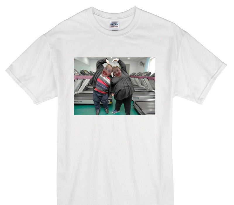 Custom Gildan 100% Cotton White T-Shirt