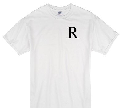 Custom Gildan 100% Cotton White T-Shirt