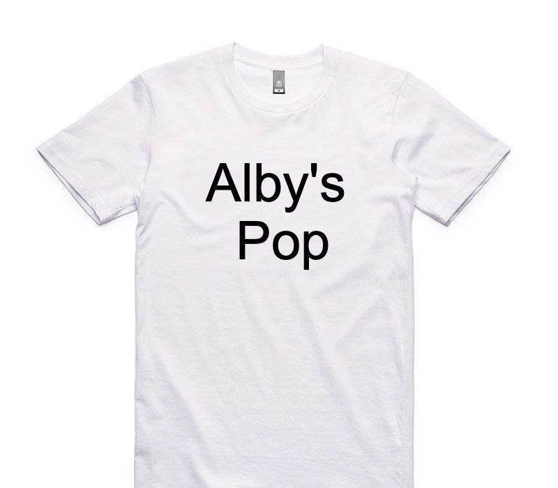 Custom AS Colour 100% Cotton White T-Shirt